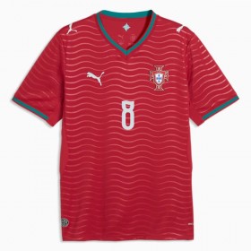 Portugal B. Fernandes 8 Thuisshirt World Cup 2026