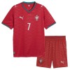 Portugal Ronaldo 7 Thuistenue World Cup 2026  - Kids