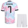België De Bruyne 7 Uittenue World Cup 2026  - Kids