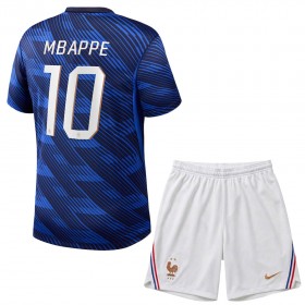 Frankrijk Mbappé 10 Thuistenue World Cup 2026 - Kids