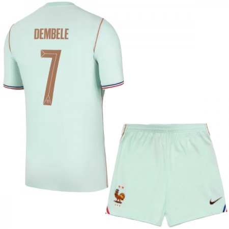 Frankrijk O. Dembele 7 Uittenue World Cup 2026  - Kids