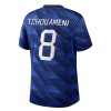 Frankrijk Tchouameni 8 Thuistenue World Cup 2026  - Kids