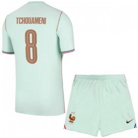 Frankrijk Tchouameni 8 Uittenue World Cup 2026  - Kids