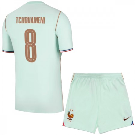 Frankrijk Tchouameni 8 Uittenue World Cup 2026  - Kids