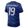 Frankrijk Theo Hernandez 19 Thuisshirt World Cup 2026