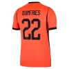 Nederland Dumfries 22 Thuisshirt World Cup 2026 Nederland Dumfries 22 Thuisshirt World Cup 2026