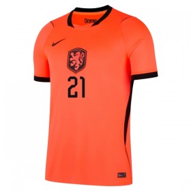 Nederland Frenkie de Jong 21 Thuisshirt World Cup 2026