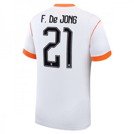Nederland Frenkie de Jong 21 Uitshirt World Cup 2026
