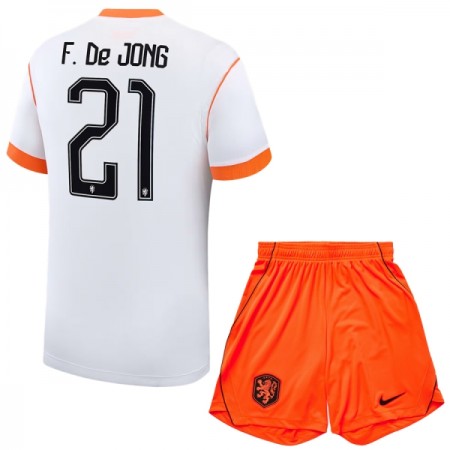 Nederland Frenkie de Jong 21 Uittenue World Cup 2026  - Kids