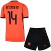 Nederland Reijnders 14 Thuistenue World Cup 2026  - Kids