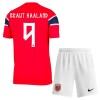 Noorwegen Haaland 9 Thuistenue World Cup 2026  - Kids
