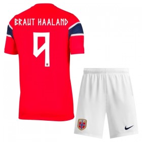 Noorwegen Haaland 9 Thuistenue World Cup 2026  - Kids