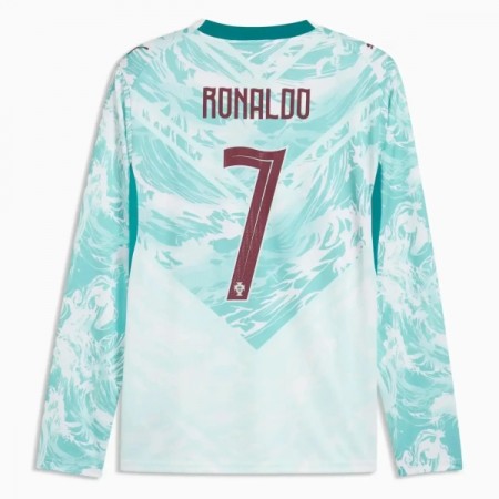 Portugal Ronaldo 7 Uitshirt World Cup 2026 Lange Mouw
