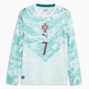 Portugal Ronaldo 7 Uitshirt World Cup 2026 Lange Mouw