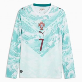 Portugal Ronaldo 7 Uitshirt World Cup 2026 Lange Mouw