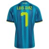 Colombia Luis Diaz 7 Uitshirt World Cup 2026 Colombia Luis Diaz 7 Uitshirt World Cup 2026