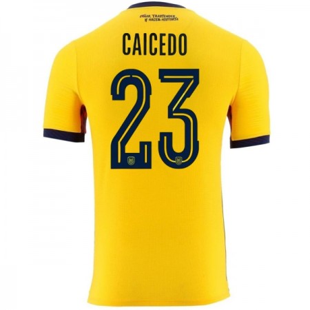 Ecuador Caicedo 23 Thuisshirt World Cup 2026 Ecuador Caicedo 23 Thuisshirt World Cup 2026