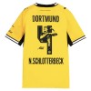 Borussia Dortmund N. Schlotterbeck 4 Thuisshirt 2026-27 Borussia Dortmund N. Schlotterbeck 4 Thuisshirt 2026-27