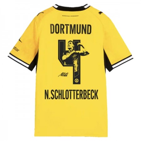Borussia Dortmund N. Schlotterbeck 4 Thuisshirt 2026-27 Borussia Dortmund N. Schlotterbeck 4 Thuisshirt 2026-27