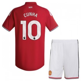Manchester United Cunha 10 Thuistenue 2026-27 - Kids
