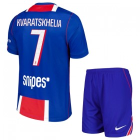 Paris Saint Germain Kvaratskhelia 7 Thuistenue 2026-27  - Kids
