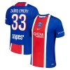 Paris Saint Germain Zaire Emery 33 Thuisshirt 2026-27