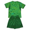 Brazilië Doelman Thuistenue World Cup 2026 Groene  - Kids