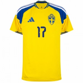Zweden Gyokeres 17 Thuisshirt World Cup 2026