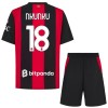 AC Milan Nkunku 18 Thuistenue 2026-27 - Kids AC Milan Nkunku 18 Thuistenue 2026-27 - Kids