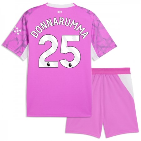 Manchester City Donnarumma 25 Doelman Uittenue Roze 2026-27 - Kids Manchester City Donnarumma 25 Doelman Uittenue Roze 2026-27 - Kids