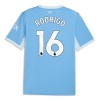 Manchester City Rodrigo 16 Thuisshirt 2026-27 Manchester City Rodrigo 16 Thuisshirt 2026-27