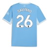 Manchester City Savinho 26 Thuisshirt 2026-27 Manchester City Savinho 26 Thuisshirt 2026-27