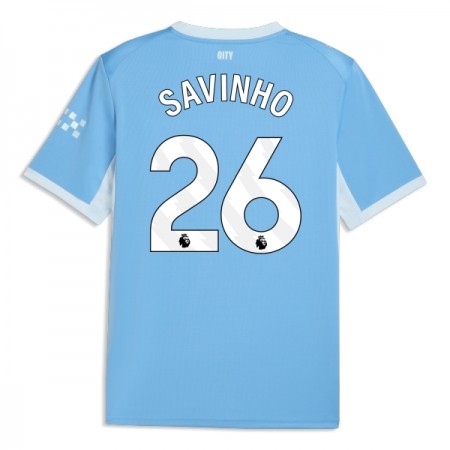 Manchester City Savinho 26 Thuisshirt 2026-27 Manchester City Savinho 26 Thuisshirt 2026-27