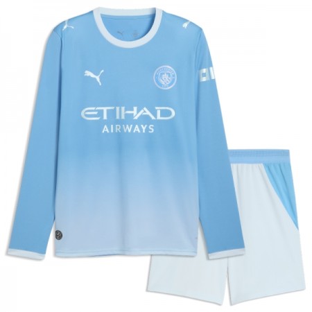 Manchester City Thuistenue 2026-27 Lange Mouw  - Kids
