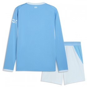 Manchester City Thuistenue 2026-27 Lange Mouw  - Kids