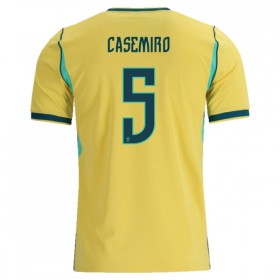 Brazilië Casemiro 5 Thuisshirt World Cup 2026