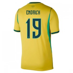 Brazilië Endrick 19 Thuisshirt World Cup 2026