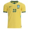 Brazilië Estevao 20 Thuisshirt World Cup 2026