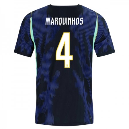 Brazilië Marquinhos 4 Uitshirt World Cup 2026