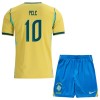 Brazilië Pele 10 Thuistenue World Cup 2026  - Kids