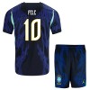 Brazilië Pele 10 Uittenue World Cup 2026  - Kids