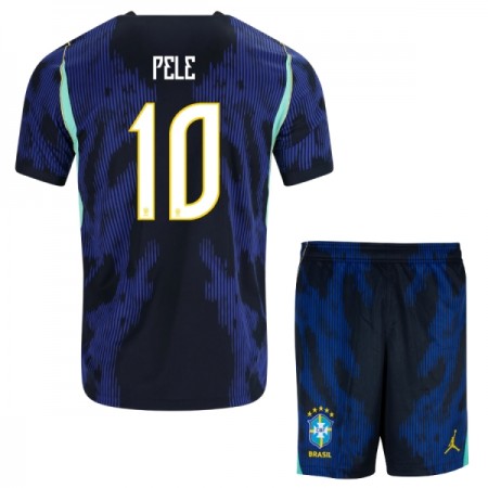 Brazilië Pele 10 Uittenue World Cup 2026  - Kids