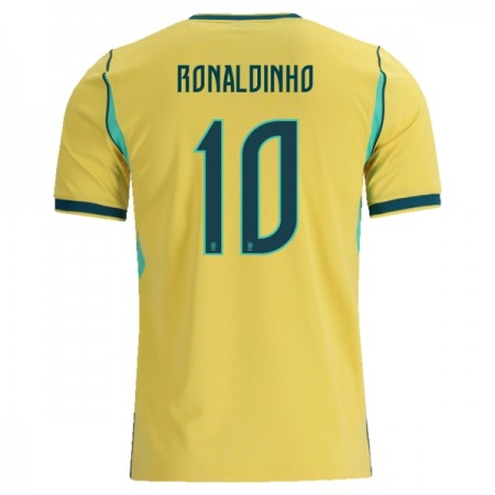 Brazilië Ronaldinho 10 Thuisshirt World Cup 2026