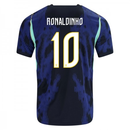Brazilië Ronaldinho 10 Uitshirt World Cup 2026 Brazilië Ronaldinho 10 Uitshirt World Cup 2026