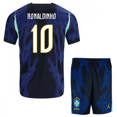 Brazilië Ronaldinho 10 Uittenue World Cup 2026  - Kids