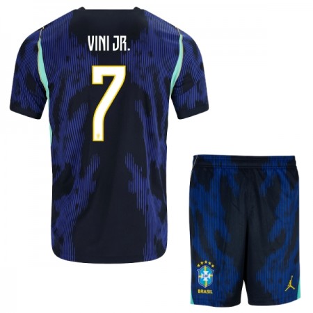 Brazilië Vini JR. 7 Uittenue World Cup 2026  - Kids