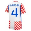 Kroatië Gvardiol 4 Thuisshirt World Cup 2026