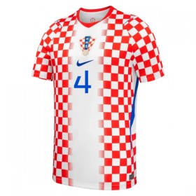 Kroatië Gvardiol 4 Thuisshirt World Cup 2026