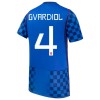 Kroatië Gvardiol 4 Uitshirt World Cup 2026