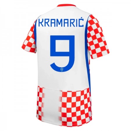 Kroatië Kramaric 9 Thuisshirt World Cup 2026 Kroatië Kramaric 9 Thuisshirt World Cup 2026